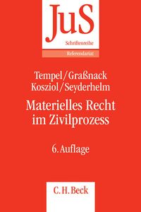 Produktbild: Materielles Recht im Zivilprozess