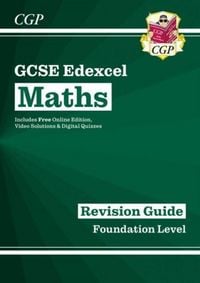 Produktbild: GCSE Maths Edexcel Revision Guide: Foundation inc Online Edition, Videos & Quizzes