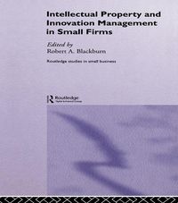 Produktbild: Intellectual Property and Innovation Management in Small Firms