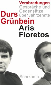 Bild vom Artikel Verabredungen vom Autor Durs Grünbein