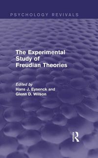 Produktbild: The Experimental Study of Freudian Theories (Psychology Revivals)