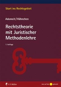 Produktbild: Rechtstheorie mit Juristischer Methodenlehre