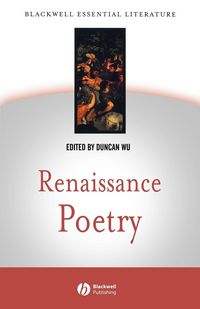Produktbild: Wu, D: Renaissance Poetry