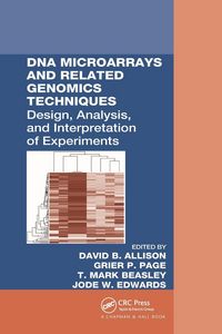 Produktbild: DNA Microarrays and Related Genomics Techniques