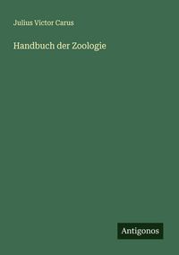 Produktbild: Handbuch der Zoologie