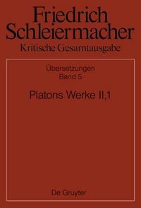 Produktbild: Platons Werke II,1, Berlin 1805. 1818