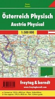 Produktbild: freytag & berndt Poster &Ouml;sterreich 1:500.000