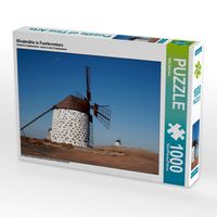 Produktbild: CALVENDO Puzzle Windm&uuml;hle in Fuerteventura | 1000 Teile Lege-Gr&ouml;&szlig;e 64x48cm Foto-Puzzle f&uuml;r gl&uuml;ckliche Stunden