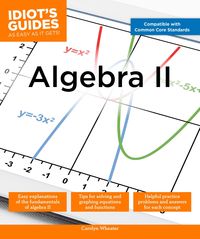 Produktbild: Idiots Guides Algebra Ii