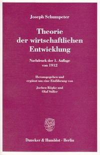Produktbild: Theorie der wirtschaftlichen Entwicklung.