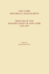 Produktbild: New York Historical Manuscripts