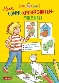 Produktbild: Conni Gelbe Reihe (Besch&auml;ftigungsbuch): Mein Conni-Kindergarten-Malbuch