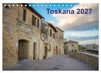 Produktbild: Toskana - 2027 (Tischkalender 2027 DIN A5 quer), CALVENDO Monatskalender