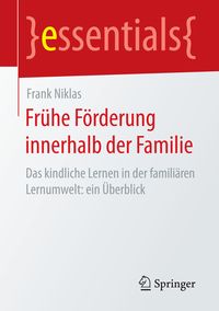 Produktbild: Fr&uuml;he F&ouml;rderung innerhalb der Familie