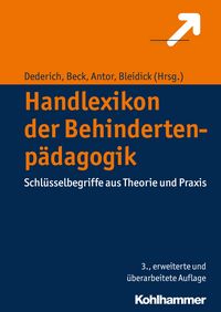 Produktbild: Handlexikon der Behindertenp&auml;dagogik