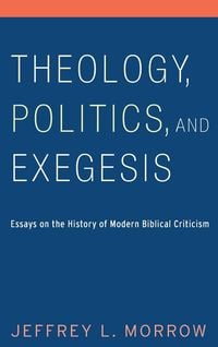 Produktbild: Theology, Politics, and Exegesis