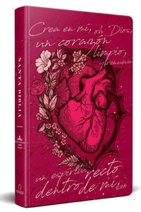Produktbild: Biblia Reina Valera 1960 Letra Grande, Tapa Dura, Tama&ntilde;o Manual Coraz&oacute;n (Rosada) / Spanish Bible Rvr 1960. Handy Size, Large Print, Hardcover, Pink