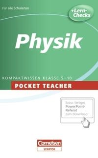 Produktbild: Pocket Teacher Physik 5.-10. Klasse