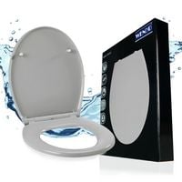 Produktbild: WC Sitz Mod. Samos Concrete Grey, Toilettendeckel mit Absenkautomatik