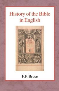 Produktbild: History of the Bible in English