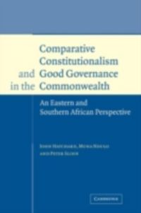 Produktbild: Comparative Constitutionalism and Good Governance in the Commonwealth