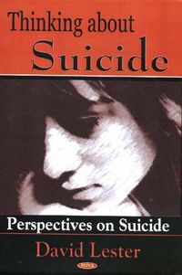Produktbild: Lester, D: Thinking About Suicide
