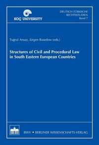 Produktbild: Structures of Civil and Procedural Law in South Eastern European Countries