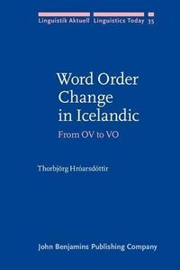 Produktbild: Word Order Change in Icelandic