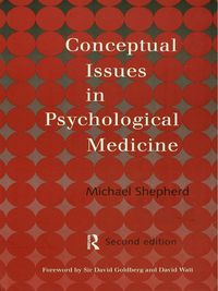 Produktbild: Conceptual Issues in Psychological Medicine