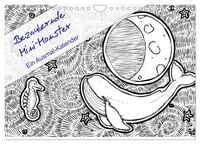 Produktbild: Bezaubernde Mini-Monster - Ein Ausmal-Kalender (Wandkalender 2026 DIN A4 quer), CALVENDO Monatskalender