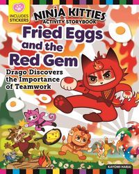 Produktbild: Ninja Kitties Fried Eggs and the Red Gem Activity Storybook