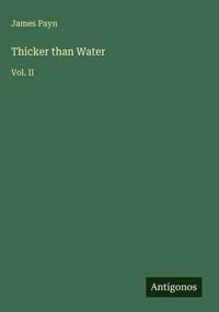 Produktbild: Thicker than Water