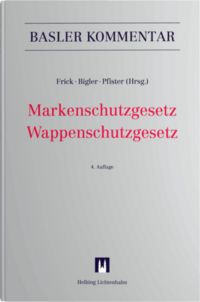 Produktbild: Markenschutzgesetz, Wappenschutzgesetz (MSchG/WSchG)