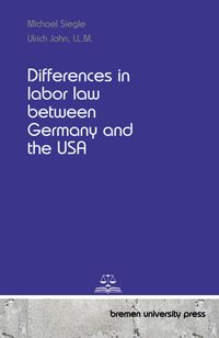 Produktbild: Differences in labor law between Germany and the USA
