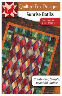 Produktbild: Sunrise Batiks Quilt Pattern