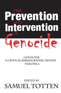 Produktbild: The Prevention and Intervention of Genocide