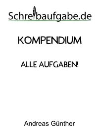 Produktbild: Schreibaufgabe Kompendium