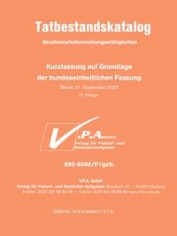 Produktbild: Bundeseinheitlicher Tatbestandskatalog Polizeifassung, gebunden