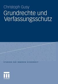 Produktbild: Grundrechte und Verfassungsschutz