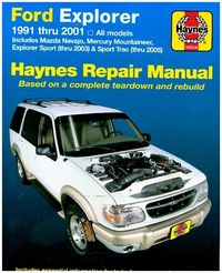Produktbild: Ford Explorer, Mazda Navajo & Mercury Mountaineer 1991-01, Explorer Sport 2000-03 & Explorer Sport Trac 2001-05