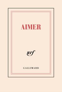 Produktbild: Aimer : carnet poche lign&eacute;