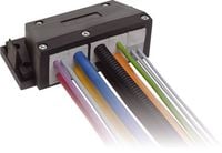 Produktbild: Icotek KEL-FG A10 Kabeleinf&uuml;hrungsrahmen Klemm-&Oslash; (max.) 34 mm Polyamid Schwarz 1 St.