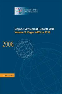 Produktbild: Dispute Settlement Reports 2006