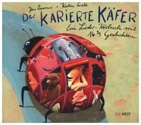 Produktbild: Der karierte K&auml;fer - Ein Lieder-H&ouml;rbuch, 2 Audio-CDs