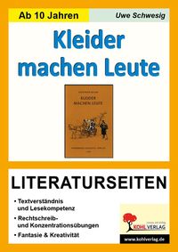 Produktbild: Kleider machen Leute - Literaturseiten