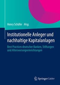 Produktbild: Institutionelle Anleger und nachhaltige Kapitalanlagen