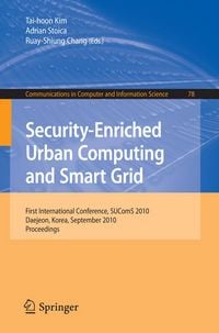 Produktbild: Security-Enriched Urban Computing and Smart Grid