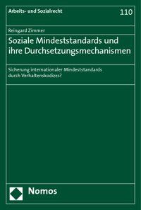 Produktbild: Soziale Mindeststandards und ihre Durchsetzungsmechanismen