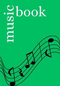Produktbild: Music Book: DIN A5 Staff Book | 48 Pages with 12 Staves / Systems per Sheet | Paper 90g/m&sup2;