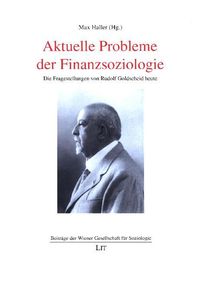 Produktbild: Aktuelle Probleme der Finanzsoziologie